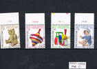 Schweiz 4 Werte (35 C - 90 C) Schweiz 1986 4 Marken Pro Juventute: Spielzeug -
