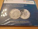 BRD 20 Euro Deutschland, 20-Euro-Silbergedenkmünze, Fussball-Europameisterschaft, PP -