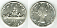 Kanada 1 Dollar Canada dollar 1957 -