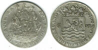 Niederlande - Provinz Zeeland 6 Stuiver netherlands - Zeeland, 6 Stuiver -