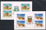 Portugal 8 Marken Portugal, Mi.-Nr. 1680-1681, Portugiesische Burgen und Schlösser I -
