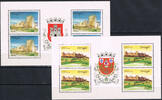 Portugal 8 Marken Portugal, Mi.-Nr. 1699-1700, Portugiesische Burgen und Schlösser III -