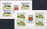 Portugal 8 Marken Portugal, Mi.-Nr. 1720-1721, Portugiesische Burgen und Schlösser V -