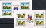 Portugal 8 Marken Portugal, Mi.-Nr. 1752-1753, Portugiesische Burgen und Schlösser VIII -