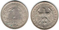 Drittes Reich 1 Mark Drittes Reich, Kursmünze 1 Mark 1934 F! -