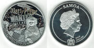 Samoa Half Dollar Samoa, Half Dollar, Harry Potter - Bellatrix Lestrange, silber plated, coloured -