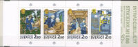 Schweden 2,10 Kr. - 2,90 Kr. 1986 Schweden, Internationale Briefmarkenausstellung STOCKHOLMIA (V). -