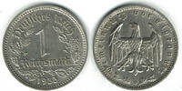 Drittes Reich 1 Mark Drittes Reich, Kursmünze 1 Mark, 1933 D! -