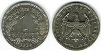 Drittes Reich 1 Mark Drittes Reich, Kursmünze 1 Mark, 1934 A! -