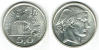 Belgien 50 Francs belgium, 50 francs 1954, silver, like scan -