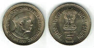 Indien 5 Rupees India 5 Rupees 1989 -