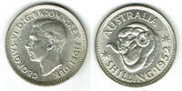 Australien 1 Shilling Australia, 1 shilling silver, King George VI., -
