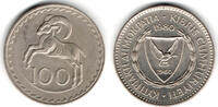 Zypern 100 Mils cyprus, 100 mils 1980 -