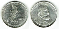 Italien 500 Lire italy silver coin, 500 lire, "100th anniversary - death of Garibaldi" -