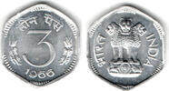 Indien 3 Paise India 3 Paise -