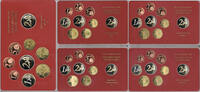 BRD 5 x 5,88 € Kursmünzensatz BRD Jahrgang 2012 komplett (A, D, F, G, J), PP -