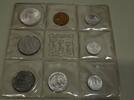 San Marino 688 Lire (8 Münzen) Offizieller Kursmünzensatz 1974 inklusive Silbergedenkmünze -