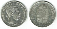 Haus Habsburg - Ungarn 1 Forint Hungary, 1 forint 1879 silver, Franz Joseph, condition like scan -
