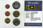 Sri Lanka 18,75 Rupee Sri Lanka, coin set, 25 Cents - 10 Rupees (6 coins) -