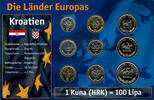 Kroatien 8,88 Kuna 1993-2013 Croatia, coin set, 1 lipa - 5 kuna (9 coins... 7.72 £ Tax included +  8.59 £ shipping