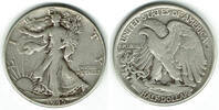 USA 1/2 Dollar Walking Liberty Half Dollar 1945 -