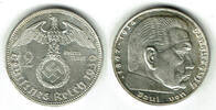 Drittes Reich 2 Reichsmark 1938 J Drittes Reich, 2 Reichsmark 1938 J, Hi... 10.33 £ Tax included +  8.59 £ shipping