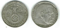 Drittes Reich 2 Reichsmark 1936 D Drittes Reich, 2 Reichsmark 1936 D, Hi... 7.72 £  +  10.40 £ shipping