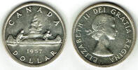 Kanada 1 Dollar 1957 K Kanada, 1 Dollar 1957, Kanu! fast vorzüglich 19.51 £  +  10.40 £ shipping