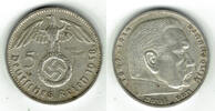 Drittes Reich 5 Reichsmark 1938 F Drittes Reich, 5 Reichsmark 1938 F, Hi... 16.47 £  +  10.40 £ shipping