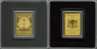 Tschad 3000 Francs tchad, Westerheversand Lighthouse, gold coin, 1/500 ounce. -