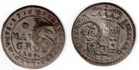 Bistum Paderborn - Gegenstempel 1 Mariengroschen Bistum Paderborn, Franz Arnold von Metternich (1704-18) mit Gegenstempel FA -