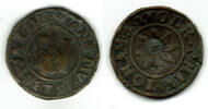 Waldeck 3 Pfennig 3 Pfennig 1638, Wildungen, Wolrad IV. Philipp und Johann, mit Gegenstempel Stern -