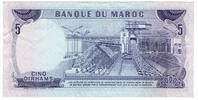 Marokko 5 Dirham Morocco, 5 Dirhams, 1970 -