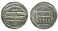 Islamische Münzen - Abbasiden 1 Dirhem Abbasids, Dirhem, Harun al Rashid (775 - 785), Madinat Zaranj -