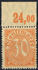 Deutsches Reich 30 Pfennig Deutsches Reich, Mi.-Nr. D 27 POR <i>Dienstmarken für alle Länder</i> -