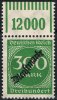 Deutsches Reich 300 Mark Mi.-Nr. D 79 WOR, 1\'11\'1, <i>Dienstmarken Teilauflage Ziffern im Kreis</i> -
