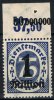 Deutsches Reich 1 Million Mark Mi.-Nr. D 96 POR, <i>Dienstmarken Teilauflagen von Dienstmarken</i> -
