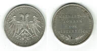 Frankfurt Doppelgulden (2 Gulden) Frankfurt, Doppelgulden 1848, Erzherhog Johan von Österreich, Reichsverweser -