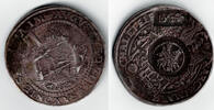 Russland / Sachsen Taler saxony 1 Thaler 1563, countermark "St. George", Alexei Michailowitsch, 1645-1676 -
