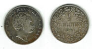 Altdeutschland - Nassau 1/2 Gulden Herzogtum Nassau, Halber Gulden, Adolph -