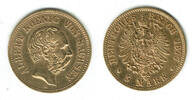 Deutsches Kaiserreich 5 Mark Sachsen, 5 Mark 1877, Albert! -