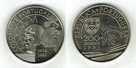 Portugal 200 Escudos portugal, columbus, discover of america -