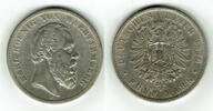 Württemberg 5 Mark Kaiserreich, Württemberg 5 Mark 1876, Karl -