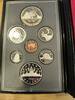 Kanada 3,91 Dollar Canada, Official coin set 1987, Proof, including silver dollar -