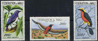Mali 100 - 500 Francs 1960 Michel-Nr. 3 - 5, Vögel, Postfrisch Postfrisch 3.90 £ Tax included +  8.59 £ shipping