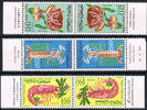 Marokko 0,25 - 1,00 Dirham Michel-Nr. 553 - 555, Krebstiere, Postfrisch -