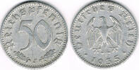 Drittes Reich 50 Pfennig Drittes Reich, Kursmünze 50 Pfennig 1935 J, Aluminium! -