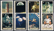 Guinea 1 - 20 Syli (8 Werte) 1980 Michel-Nr. 883 - 890 A, 1. Mondlandung... 1.04 £ Tax included +  8.59 £ shipping
