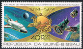 Guinea-Bissau 40.00 Guinea-Peso Michel-Nr. 438 A, 100 Jahre Post- und Fernmeldewesen, Postfrisch -