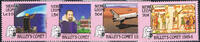 Sierra Leone 50 Cents - 45 Leone Michel-Nr. 941 - 944, Halleyscher Komet (II), Postfrisch -